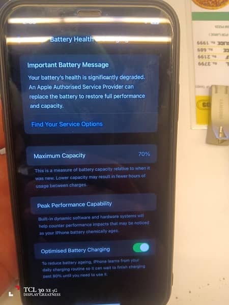 iPhone 11 10 x 10 condition no PTA battery health 70 2