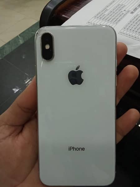 Iphone x with box 64 PTA APPROVED Read Add 5