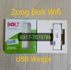 New Zong Bolt Jazz Telenor Ufone SCO 4G wifi wingle device all network