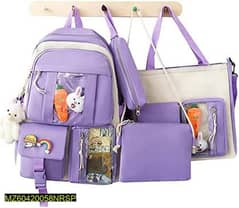 4 pieces Multifunction Backpack set.