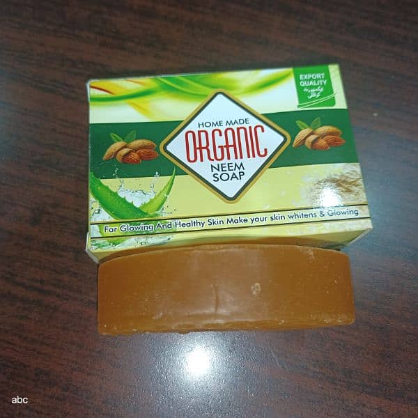 Home made 100% organic Neem soap 1