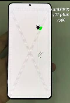 samsung s21 plus  and s20 dotted screen