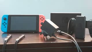 Nintendo Switch console with free games