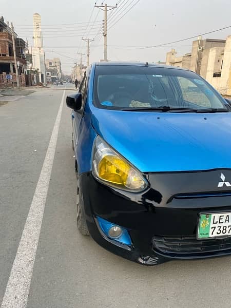 mitsubishi mirage 2016 model with good condition 10/9 10