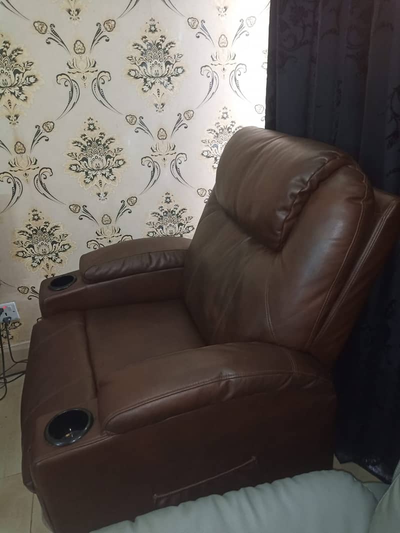 Electric Recliner sofa with heater and Massager 2