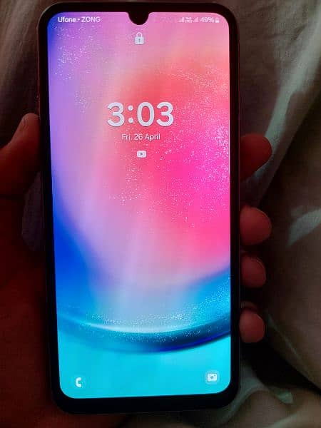 Samsung A24 8/128 . . . Full Fresh With box 3 months used With Charger 3