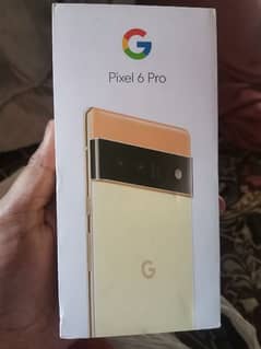 Google pixel 6 pro 12/128 with Box