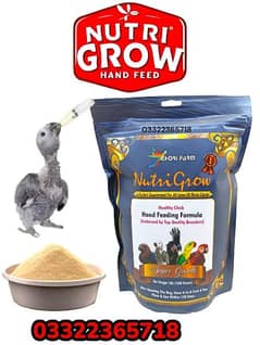 NUTRI GROW HAND-FEED FOR PARROT CHICKS