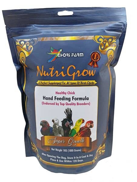 NUTRI GROW HAND-FEED FOR PARROT CHICKS 2