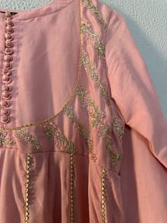 JUNAID JAMSHED LONG EMBROIDED FROCK