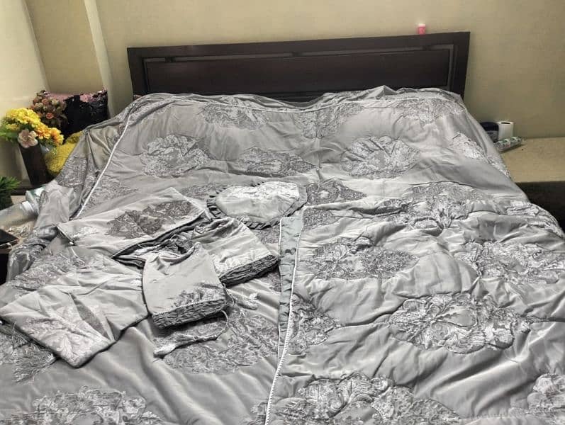 bed sheets wd 2 pillo 2cusios 2side small pillo cover 0