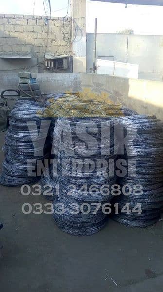 Best Fence Installation Company in Pakistan - Razor Wire - Powder Coat 1