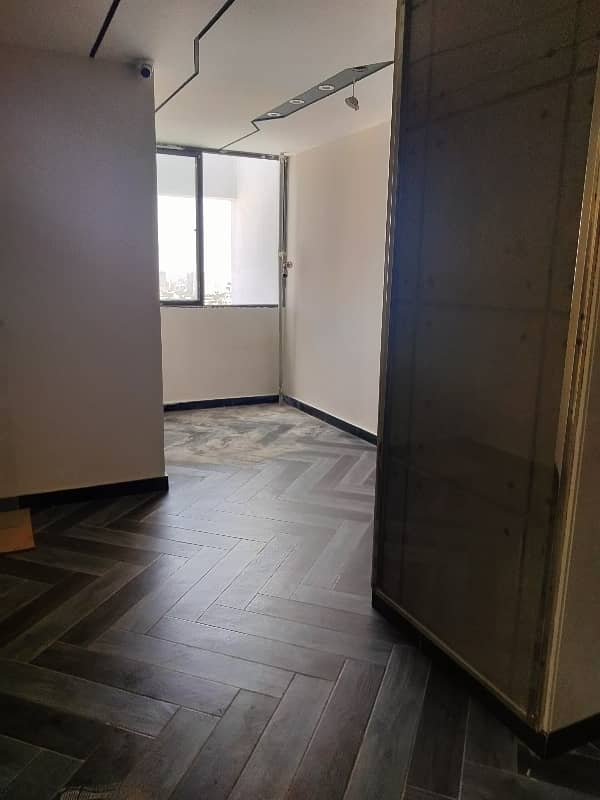 *BRAND NEW OFFICE AVAILABLE FOR RENT AT BAHADURABAD IN 24/6 TOWER* 3