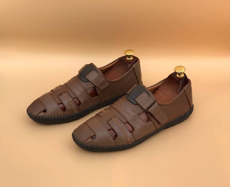 MENS Sandals |Leather Handmade Sandals | slippers for whole sale price 4
