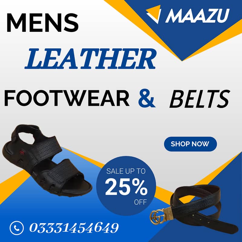 MENS Sandals |Leather Handmade Sandals | slippers for whole sale price 18