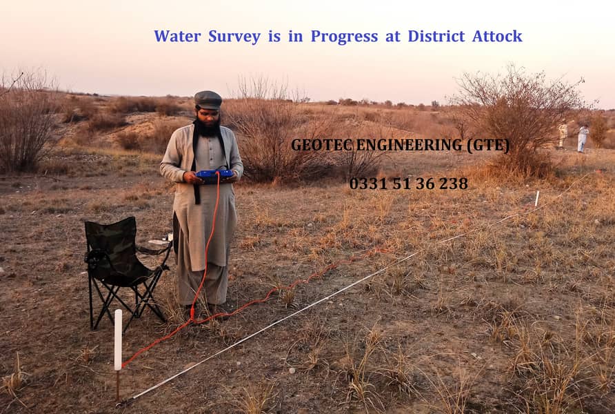 Water Survey, Underground Water Detection, Water Boring, Drilling, ERS 8