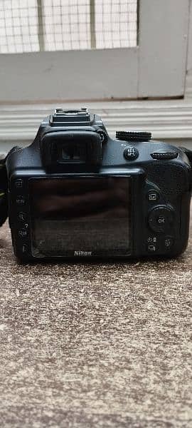Nikon D3400 Dslr camera with 55-20mm and 18-55mm lens 5