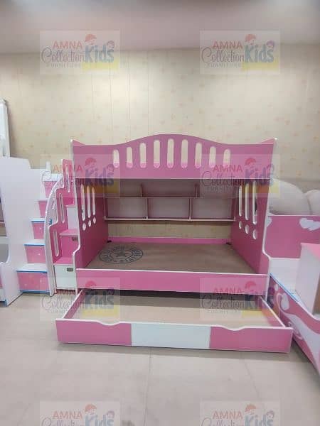 Bunk Bed Space Saving Furniture Amna Collection kids Furniture 2