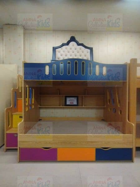 Bunk Bed Space Saving Furniture Amna Collection kids Furniture 4