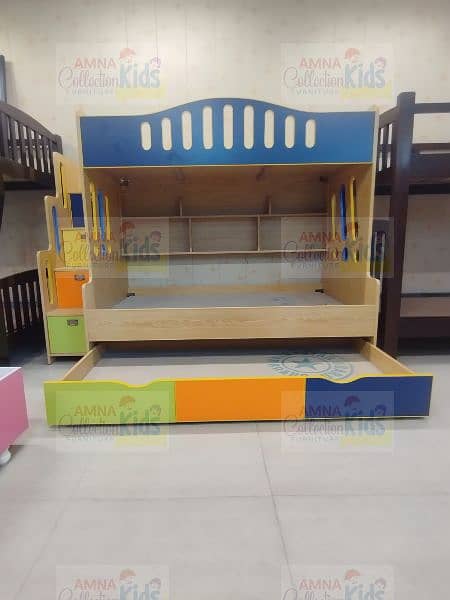 Bunk Bed Space Saving Furniture Amna Collection kids Furniture 5