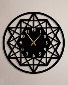 *Customized Wooden Wall Clock 0