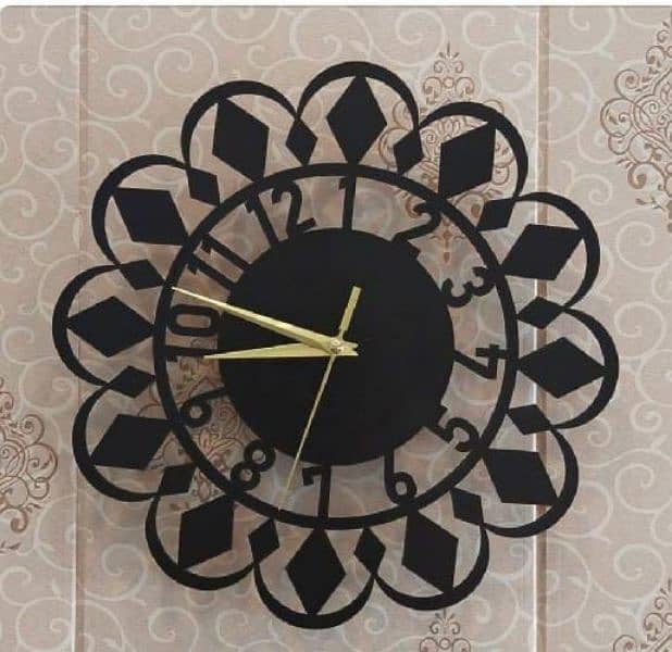 *Customized Wooden Wall Clock 8