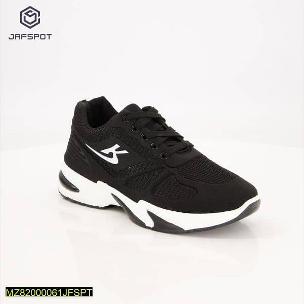 Jafspot - Women's Chunky Sneakers - JF30 Black 1
