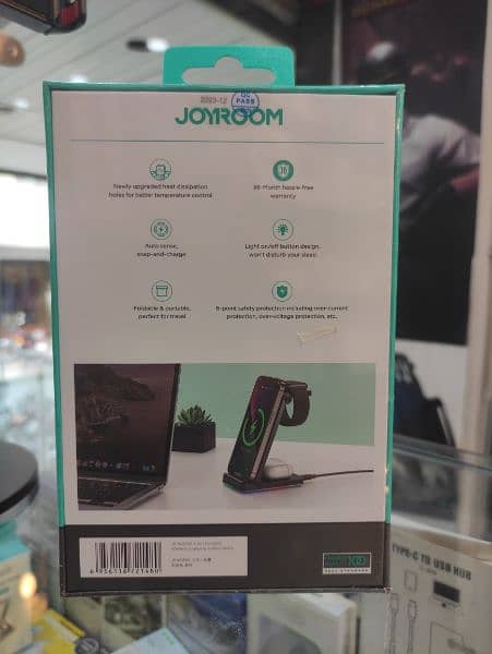 Joyroom foldable Wireless Charging Station 2