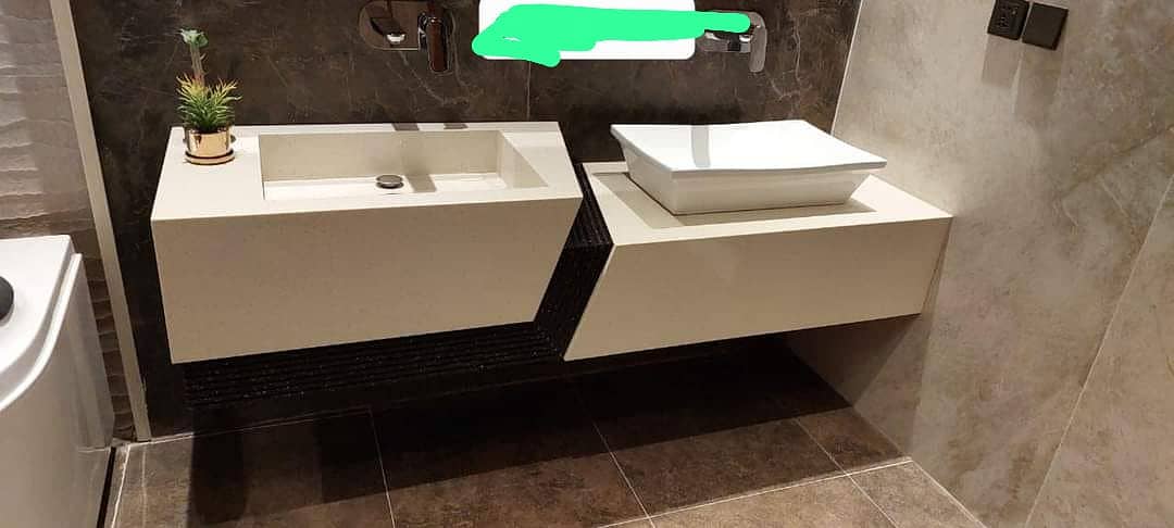 Corian Vanity/toilets/sinks/bathroom tubs/niches/vanity Unit /Vanities 14
