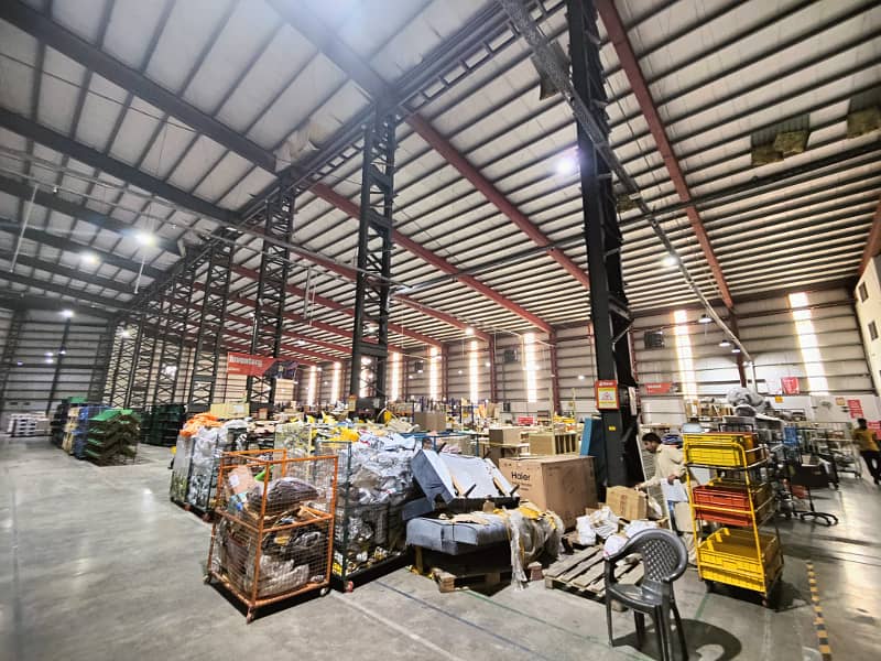 Warehouse With 70000 SqFt Covered is Vacant For Rent 5