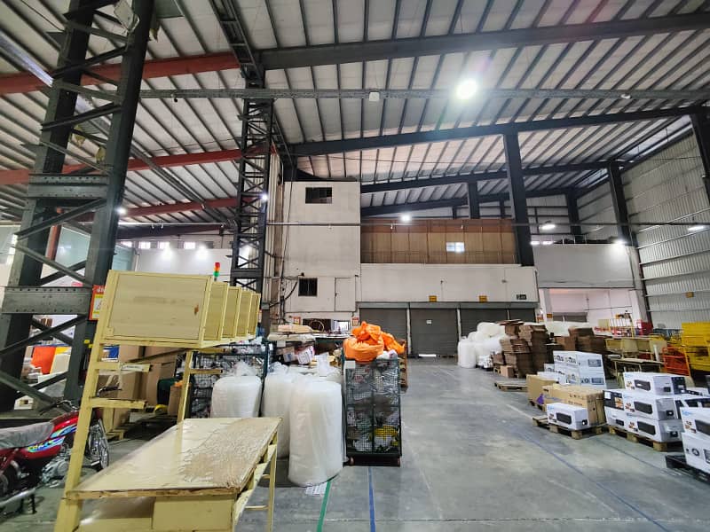 Warehouse With 70000 SqFt Covered is Vacant For Rent 7