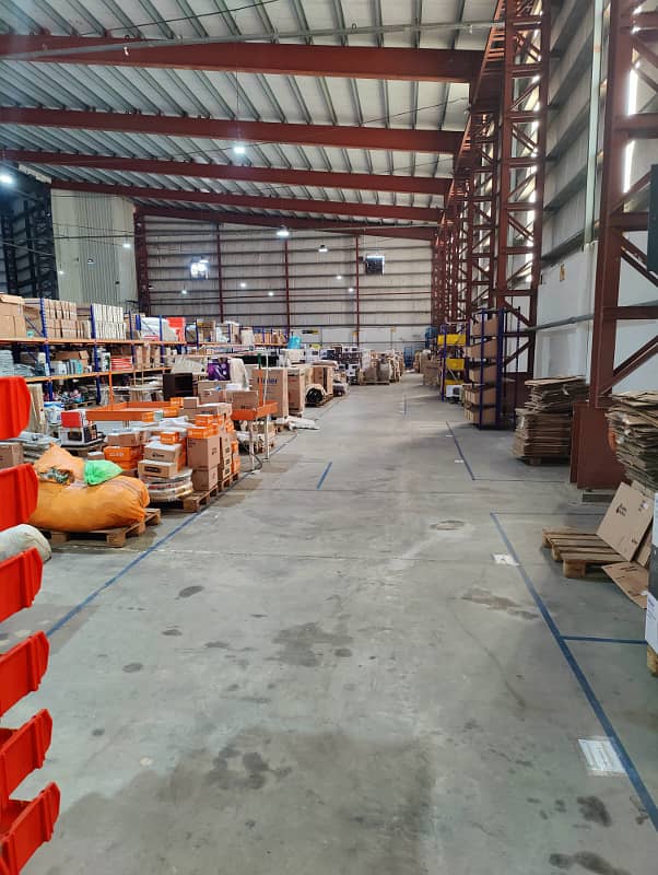 Warehouse With 70000 SqFt Covered is Vacant For Rent 14