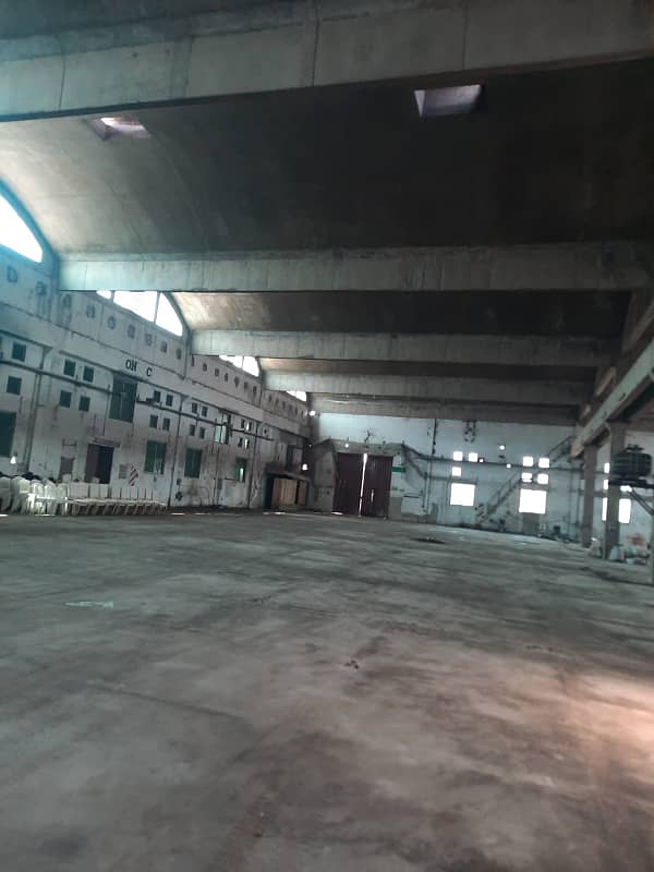 Warehouse, Storage Space, 40000 Sqft Covered With 50KVA Electricity Connection Vacant For Rent 1