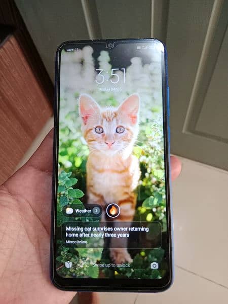 Redmi 9c 3/64 8/10 with box no charger 1
