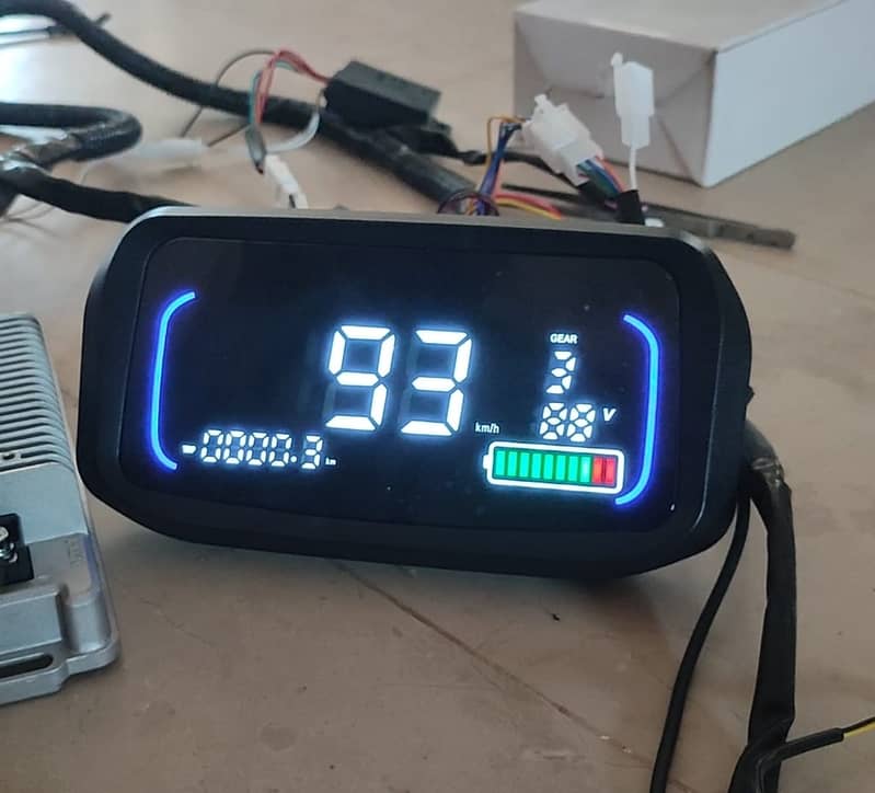 Universal 48-72V Big Size LCD Display Meter E-Bike Electric Scooter 1