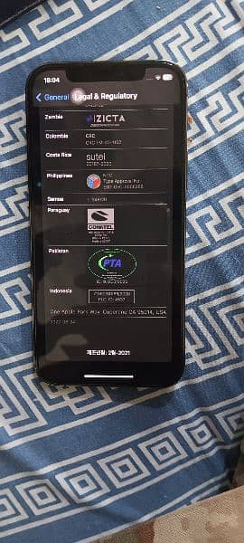 Iphone 12 Pro, 256 GB , PTA Approve 1