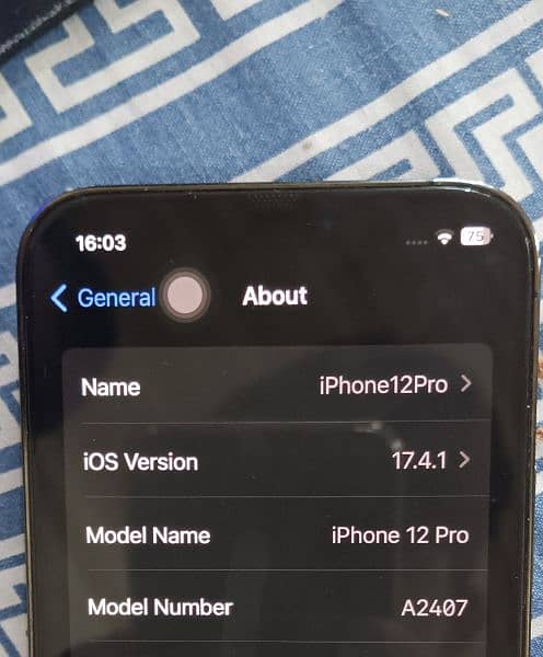 Iphone 12 Pro, 256 GB , PTA Approve 5