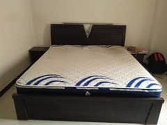 Bed with matress phone. no 03332106270