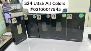 Samsung S24 Ultra 12/512 With buds all Colors available