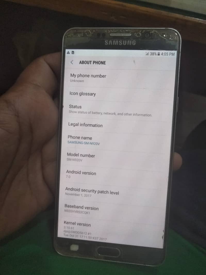 samsung note 5 pta approved 6
