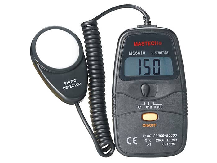 Low cost fast selling lux meter Mastech MS6610 | Lux meter In Pakistan 0