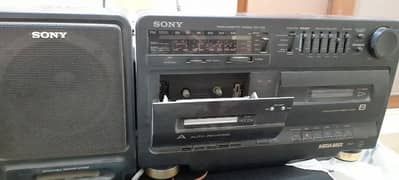 SONY cassette player/ Recorder (not in use 0