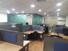 850 Sqft Fully Furnished Office on Main Boulevard Gulberg Lahore For Rent