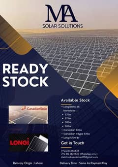 Longi Himo X6 570/575/580/585 Solar Panels