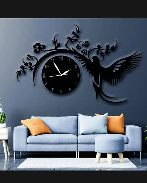 wall decoration, wall clock 0