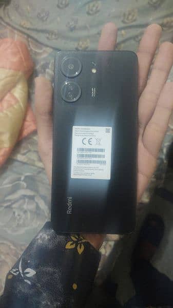 redmi 13C 3 6+128 month used only with box and orignal charger 2
