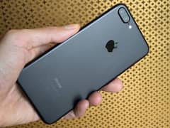 iPhone 7plus pta A proved 128gb Black Color Bettery Health 77%