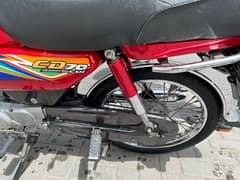 Honda CD70 bike 03257266561 WhatsApp num