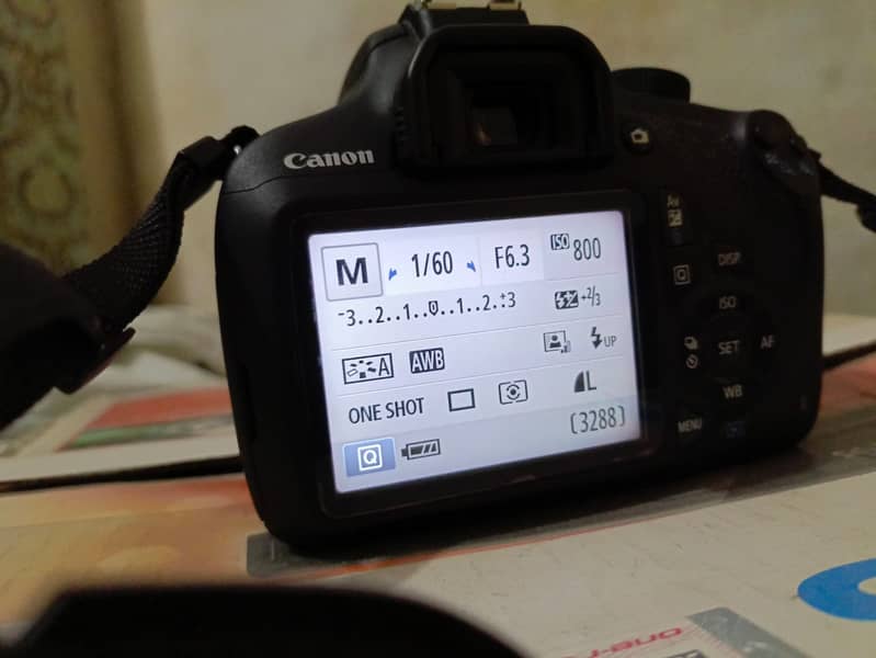 Canon Camera 1200D With Lens 3