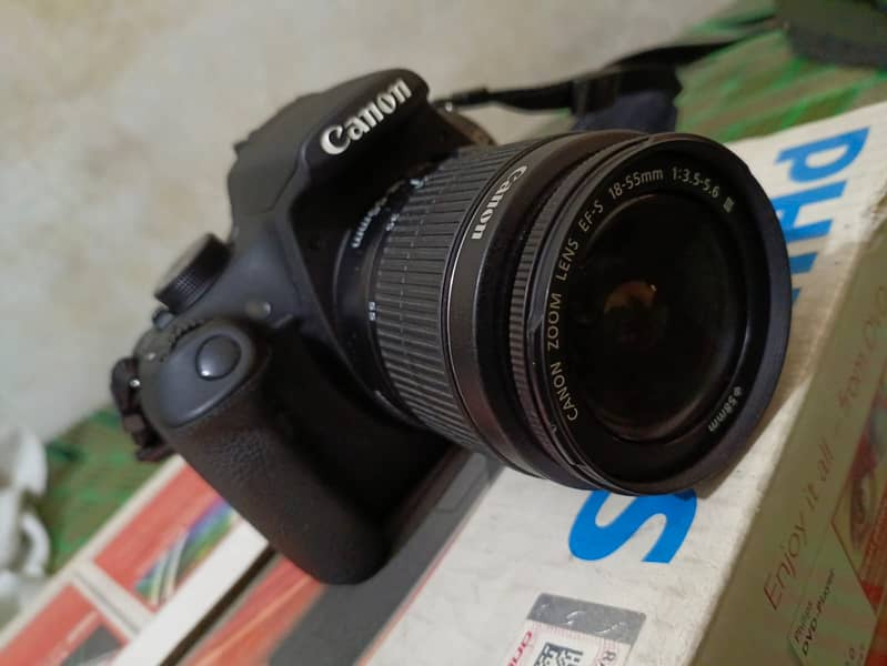 Canon Camera 1200D With Lens 4